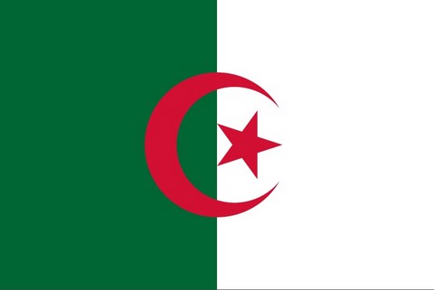 Algérie, Drapeau national, Supporters, Fans, Football, Pays Afrique, Caf, Can,