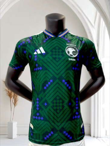 Maillot Football Arabie Saoudite 2026, vert, version fan ou player, Jerseys soccer, Adidas, Coupe du monde, Djankawax, 