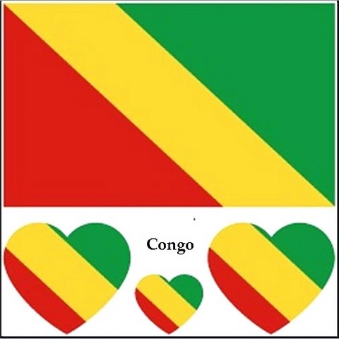 Autocollant,tatouage temporaire football drapeau Cameroun,
