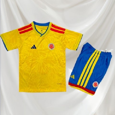   Ensemble Maillot + Short Football ​Colombie 2026, Jerseys soccer, Adidas, 