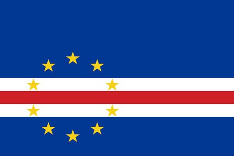 Drapeau national,  Cap-vert, Supporters, Fans, Football, Pays Afrique, Caf, Can,