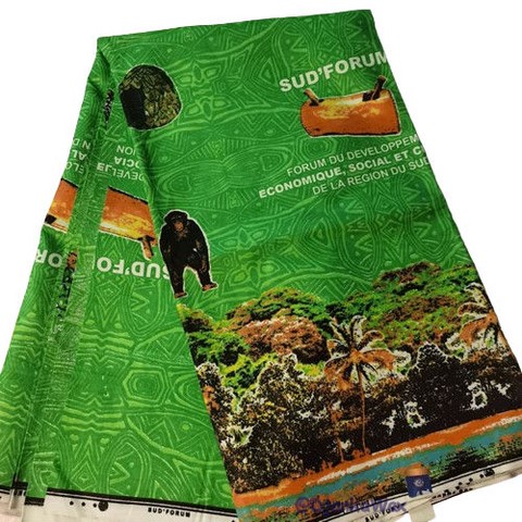 Tissu pagne wax africain Sud'Forum, Cicam, Cameroun,