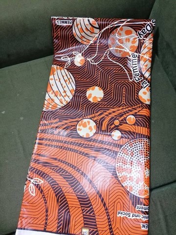 Tissu pagne wax du 8 mars 2025 officiel (la journée internationale de la femme au Cameroun)