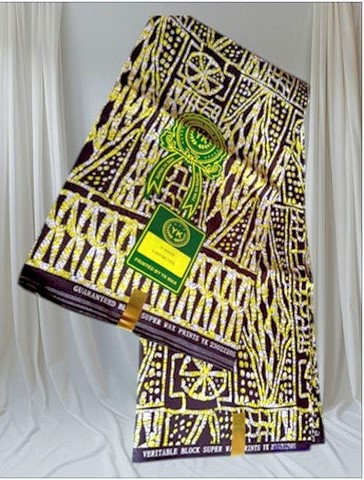 Ndop jaune, African wax loincloth 6 yards, ventes solidaire,lafermedeleo,La ferme de Léo,