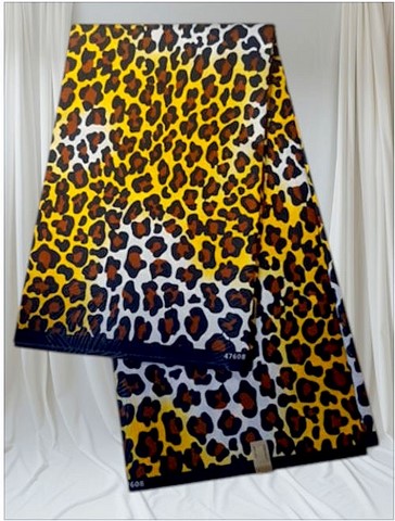 Ndop bleu, African wax loincloth 6 yards, ventes solidaire,lafermedeleo,La ferme de Léo,