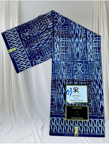 tissu pagne bleu Ndop Bamiléké Cameroun, africain 3/6 yard, Ndop bamilékés Cameroun, ventes solidaire,lafermedeleo,Djankawax,