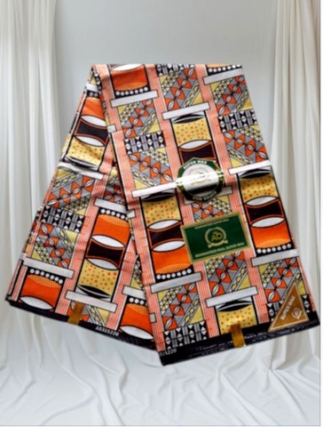 African wax loincloth 6 yards, ventes solidaire,lafermedeleo,La ferme de Léo,