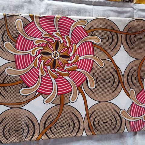 African wax loincloth 6 yards, ventes solidaire,lafermedeleo,La ferme de Léo,