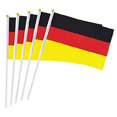 Drapeau main Allemagne, Supporters portuguais, Fans, Drapeaux, Football, 