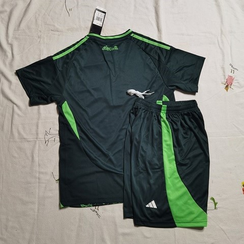 Ensemble Football Enfant Maillot + Short,vert, Algérie