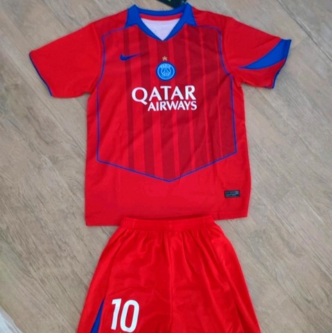 Ensemble Football Enfant Maillot + Short, PSG,