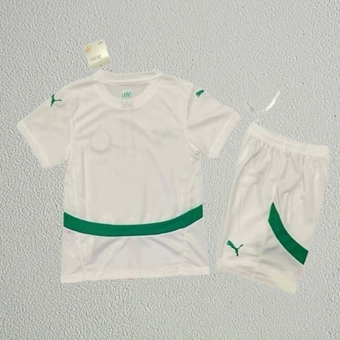 Ensemble Football Enfant Maillot + Short, blanc, Sénégal,