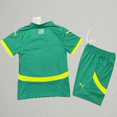 Ensemble Football Enfant Maillot + Short, vert, Sénégal,