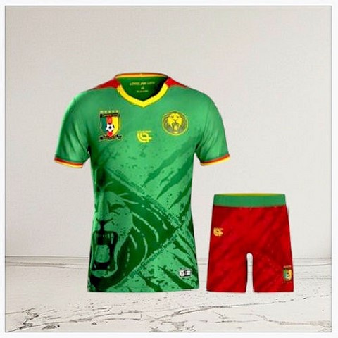 Ensemble, Maillots de football Cameroun, Can, Caf, Afrique, Fourteen, pays africains,
