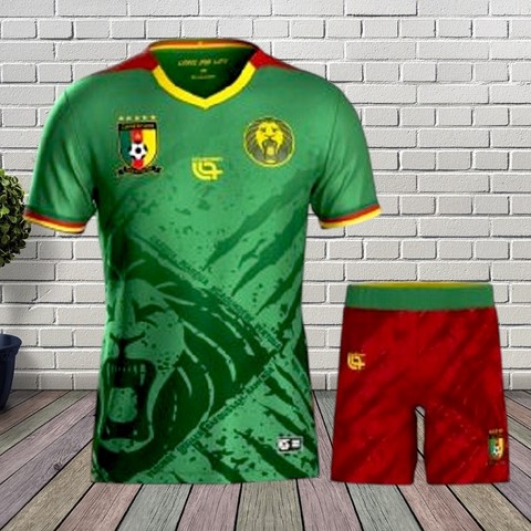 Ensemble, Maillots de football Cameroun, Can, Caf, Afrique, Fourteen, pays africains,