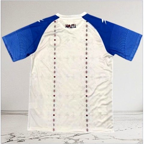 Maillot Football ​Haïti 2026, blanc, Jerseys soccer, Saeta, 