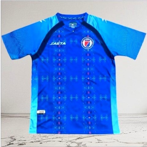 Maillot Football ​Haïti 2026i, bleu, Jerseys soccer, Saeta, 