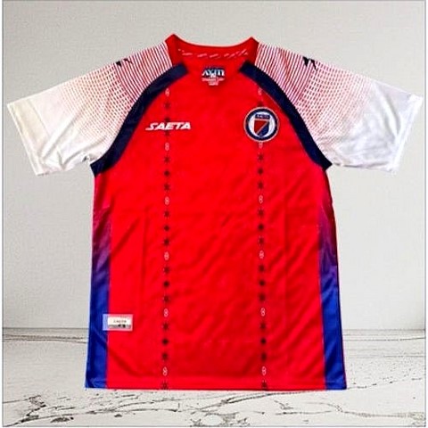 Maillot Football ​Haïti 2026, rouge, Jerseys soccer, Saeta, 