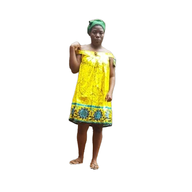 Robe femme, africaine, kaba, boubou en tissu pagne wax, Djankawax,