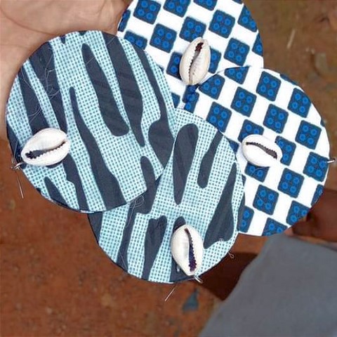 Sale African Wax Pagne Fabric Earrings Online,