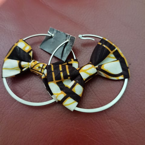 Sale Hoop Earrings and African Wax Loincloth Online,