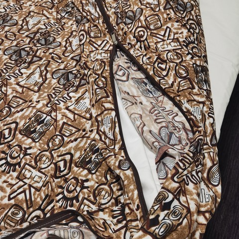 Housse de couette en tissu pagne wax