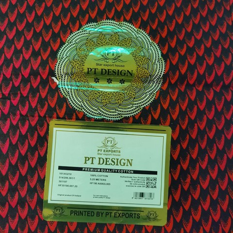 Tissu pagne wax-Coton-écailles rouges, Lafermedeleo-Djankawax,