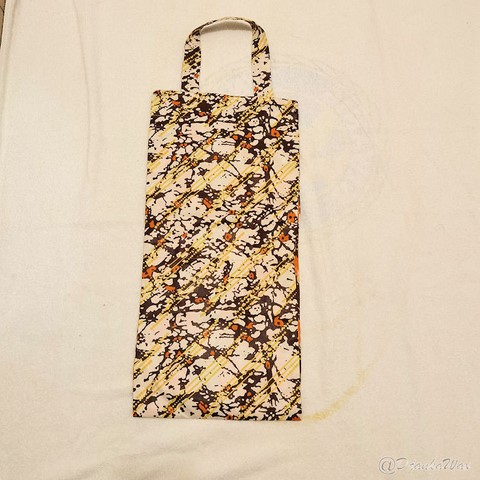 Porte papier toilettes et/ou essuie-tout en tissu pagne wax 1/2/4 compartiments