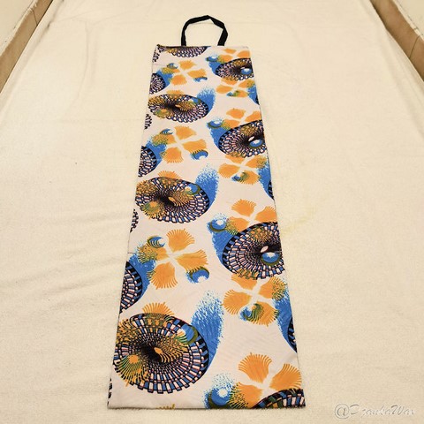 Toilet paper holder in wax loincloth fabric 1/2/4 compartments,