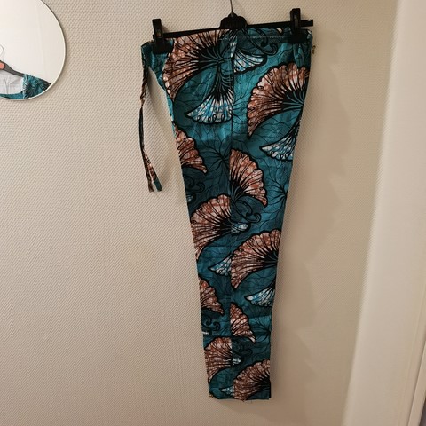 Ensemble homme en tissu pagne wax, djankawax, vêtements, couple, Cameroun,