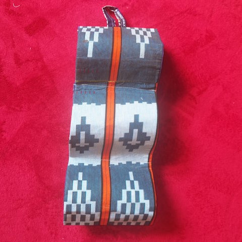 Porte papiers toilettes en tissu pagne wax, Djankawax Creation,