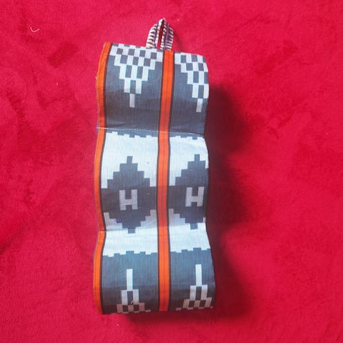 Porte papiers toilettes en tissu pagne wax, Djankawax Creation,