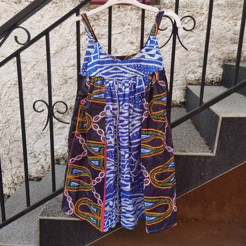 Robe femme, africaine, kaba, boubou en tissu pagne wax, Djankawax,