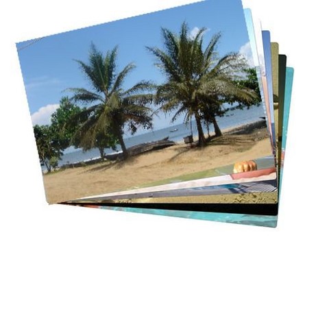 Set de table photo lin à Personnaliser avec votre image