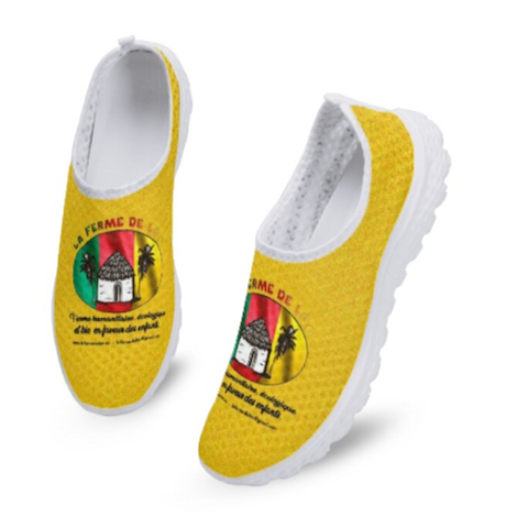 Chaussures en toile mixte à personnaliser par votre image,