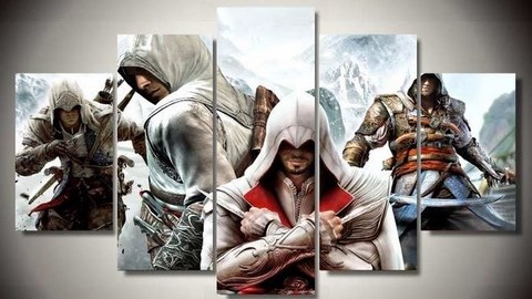 Tableau peinture à l'huile sur toile Imprimé- à personnaliser