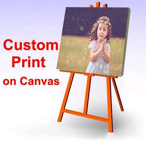 Tableau peinture à l'huile sur toile Imprimé- à personnaliser