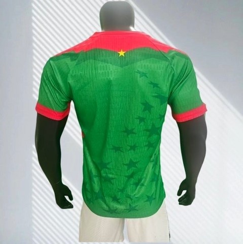 Maillot de Football Burkina Faso, ​vert, Can, Caf, Afrique, Soccer, Africa, maillots pays africains,