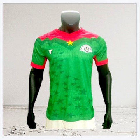 Maillot de Football Burkina Faso, ​vert, Can, Caf, Afrique, Soccer, Africa, maillots pays africains,