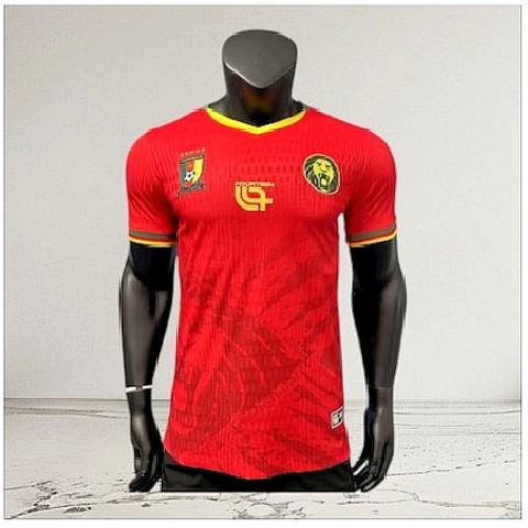  Cameroon green Football Jersey,Maillot Cameroun, personalisable, blanc, vert, rouge, Football, Lions indomptables Fourteen, Official,
