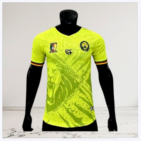 Football Maillot Cameroun 2025/2026, blanc, Lions indomptables, Can, Africa, Soccer,
