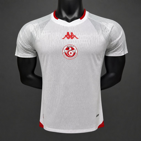 Football Jersey Tunisia white, Custom -name and number-équipe nationale, Can 2025, AiglesDeCarthage, SupporterTunisien, Can, Caf Africa, 2025, soccer Africa, 