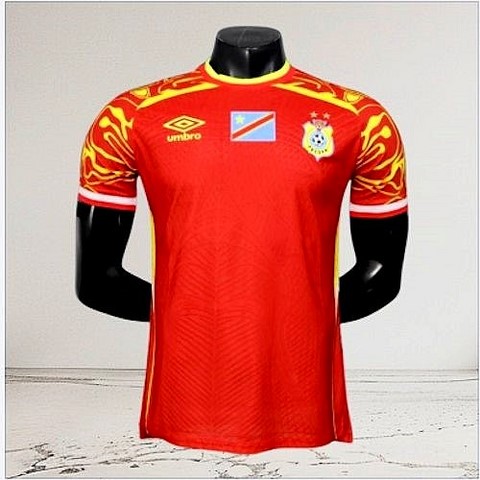 Maillot de Football orange Congo 2026, équipe nationale, drapeau, 