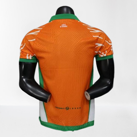 Maillot Côte d'Ivoire Football 2025/2026, orange, Can, Caf, Afrique, soccer Africa, pays africain,
