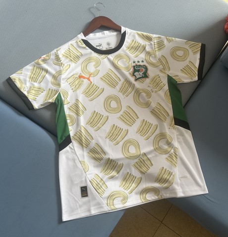 Maillot Côte d'Ivoire Football 2025/2026, orange, Can, Caf, Afrique, soccer Africa, pays africain,