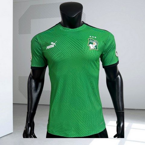 Maillot Côte d'Ivoire Football vert, Can, Caf, Afrique, soccer Africa, pays africain,