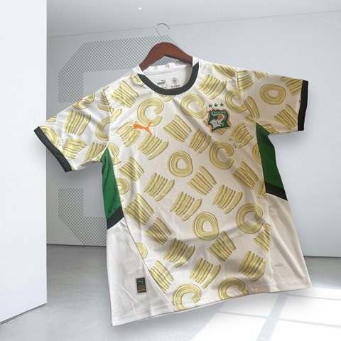 Maillot Côte d'Ivoire Football blanc, Can, Caf, Afrique, soccer Africa, pays africain,