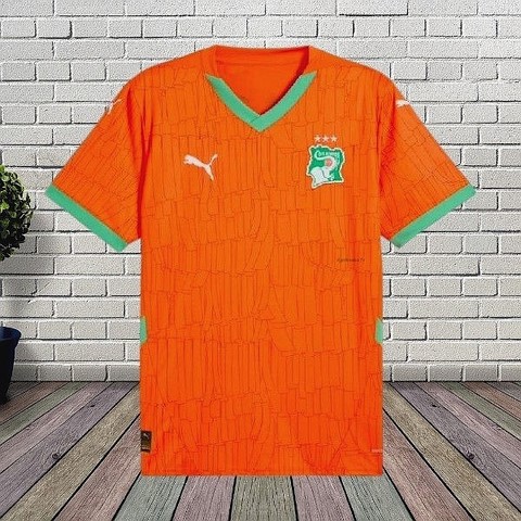 Maillot Côte d'Ivoire Football blanc, Can, Caf, Afrique, soccer Africa, pays africain,