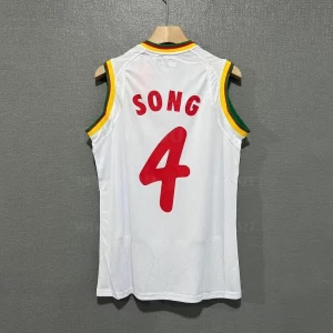 Maillot de Football Cameroun Rétro 2002, Jersey,Maillot Cameroun, personalisable, blanc, vert, rouge, Football, Lions indomptables, Puma,,