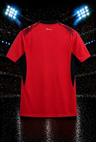 Maillot de Football blanc Egypte, équipe nationale, drapeau, 